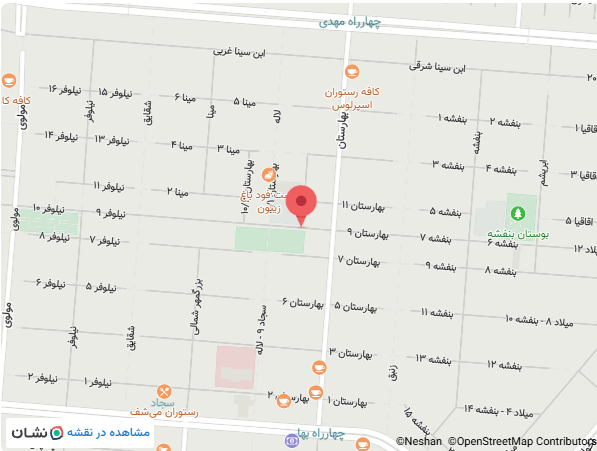 نقشه تاوسیال
